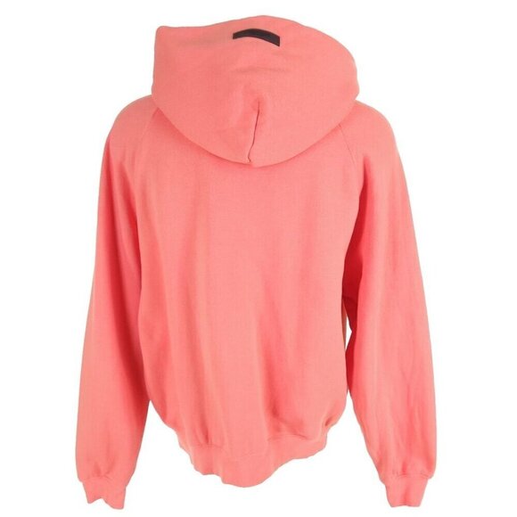 Fear Of God Essentials Cotton-Blend Hoodie Size M Mens Coral AS-IS - Picture 5 of 12